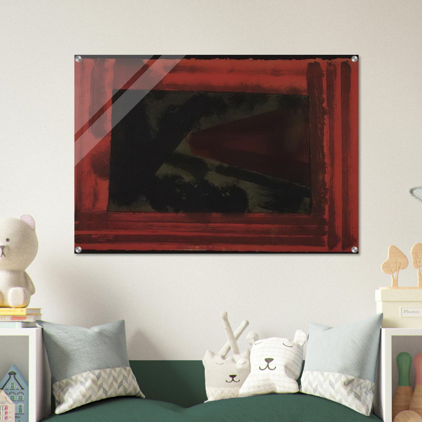 Here We are in Croydon - 1979 - Howard Hodgkin Acrylic Print - 70x100 cm / 28x40″ inches