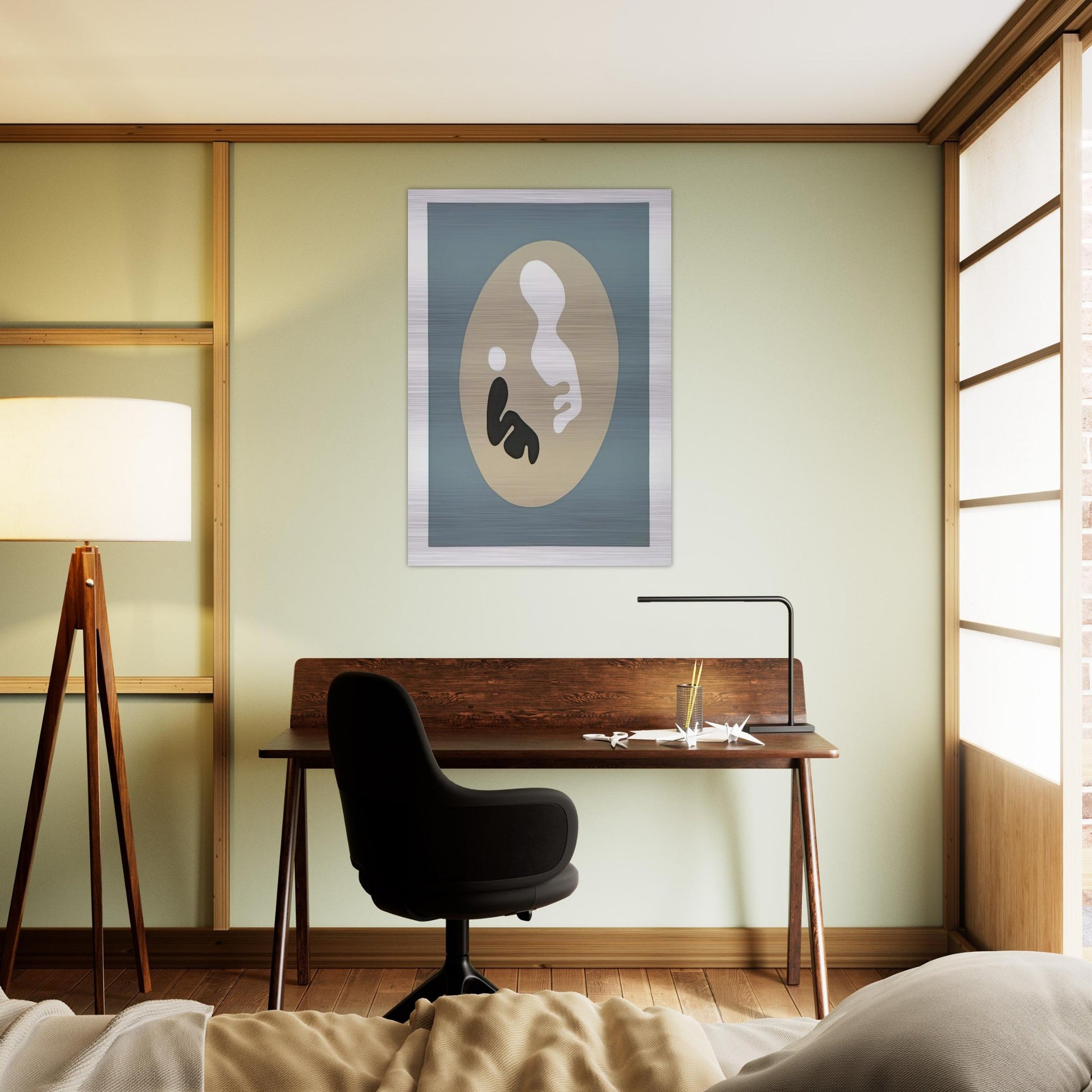 The Sun Recircled - Jean Arp Brushed Aluminum Print - 70x100 cm / 28x40 inches | Jean Arp Aluminum Print | Jean Arp Prints