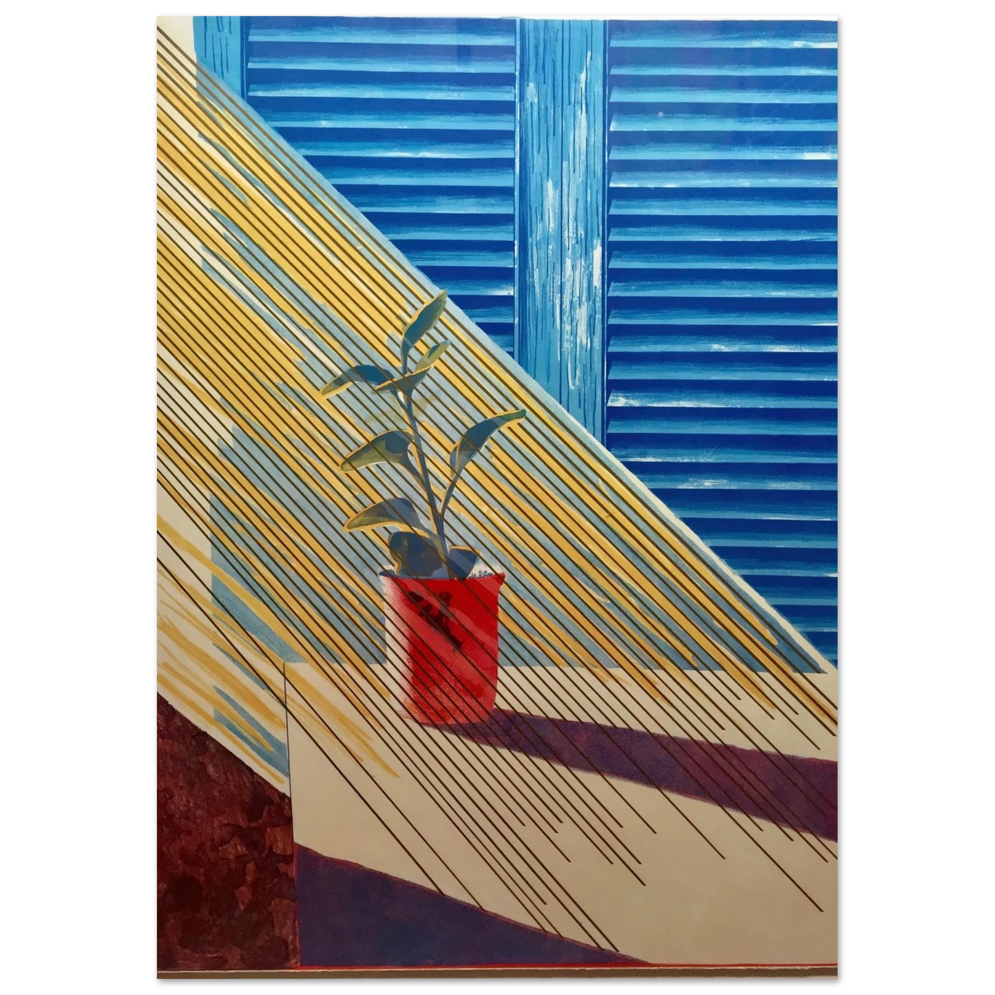 David Hockney - David Hockney Wall art - 75x100 cm / 30x40 inches - Fine Art Poster - -
