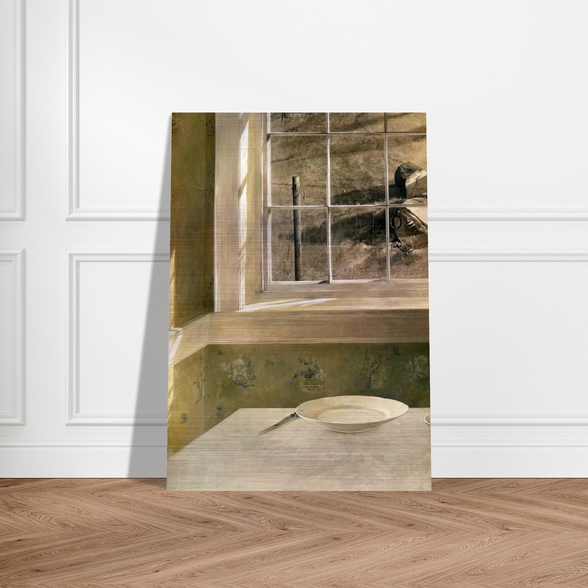 GROUNDHOG DAY - Andrew Wyeth Brushed Aluminum Print - 70x100 cm / 28x40 inches | Andrew Wyeth Aluminum Print | Andrew Wyeth Prints