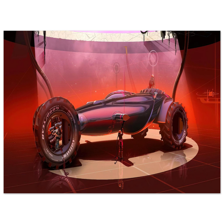 Syd Mead - Syd Mead  75x100 cm / 30x40inches Fine Art Poster