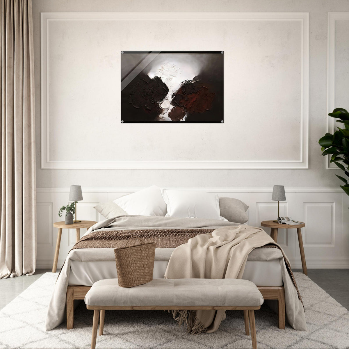 210 B 1960 - Luis Feito Acrylic Print - 70x100 cm / 28x40″ inches