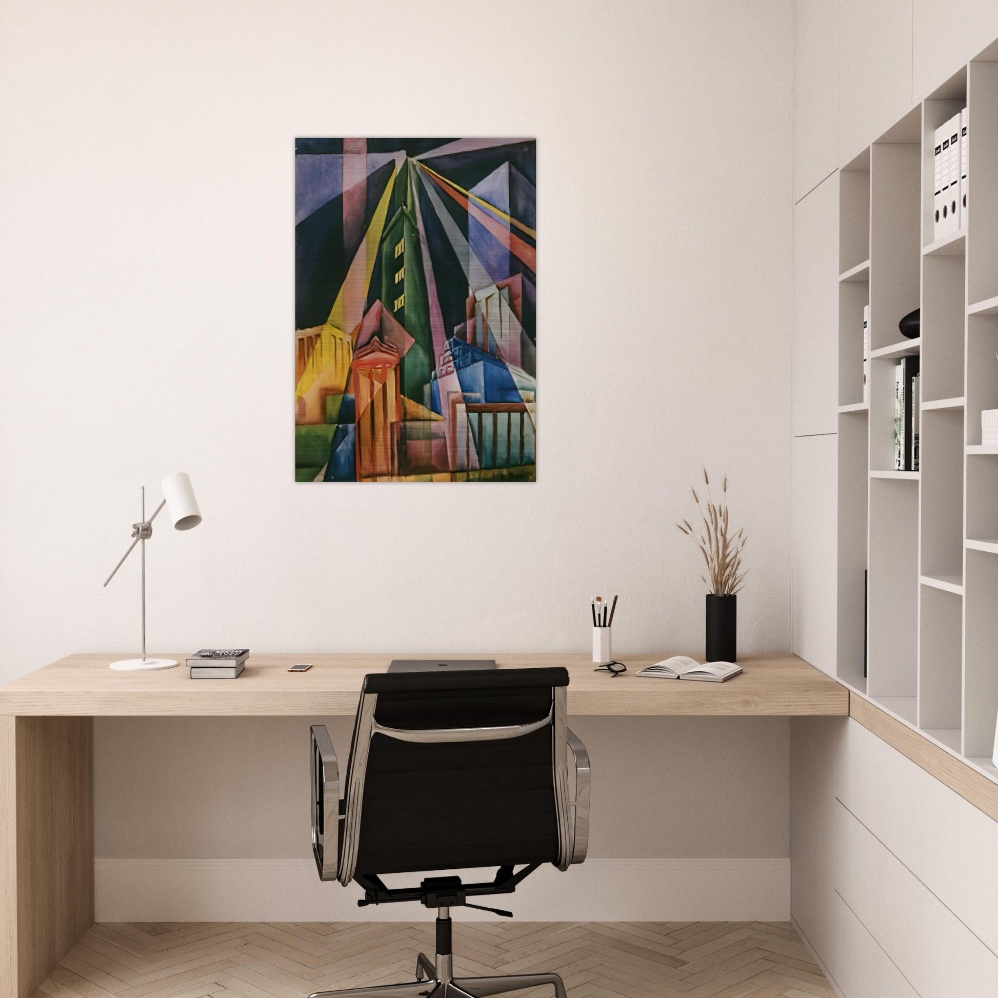 Perspectives - Konrad Zuse Brushed Aluminum Print - 70x100 cm / 28x40 inches | Konrad Zuse Aluminum Print | Konrad Zuse Prints