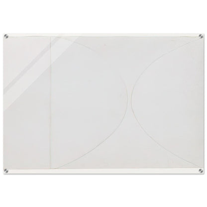White on White - Ellsworth Kelly Acrylic Print - 70x100 cm / 28x40″ inches | Ellsworth Kelly Wall Art | Ellsworth Kelly Prints