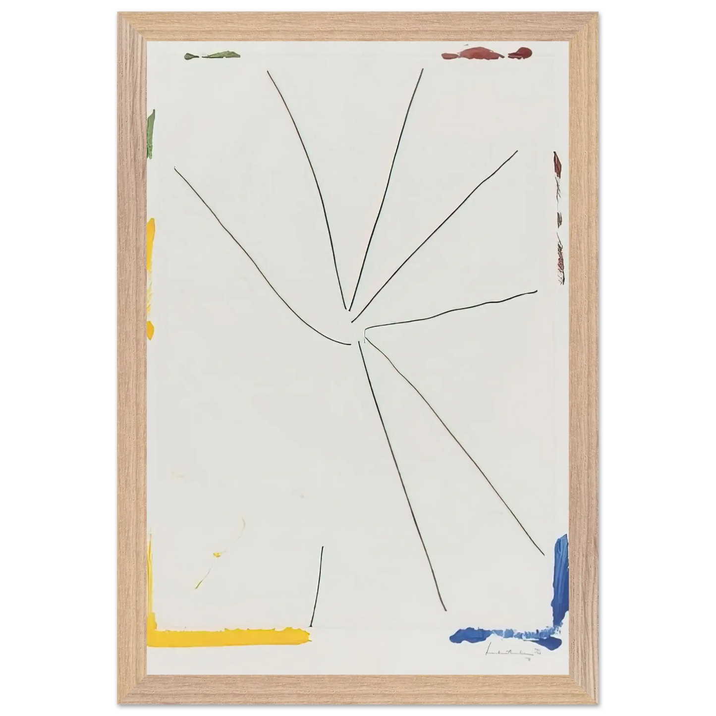 Helen Frankenthaler - Free Wheeling - 1971 Wall art - 45x60 cm / 18x24 Inches - Fine Art Poster - -