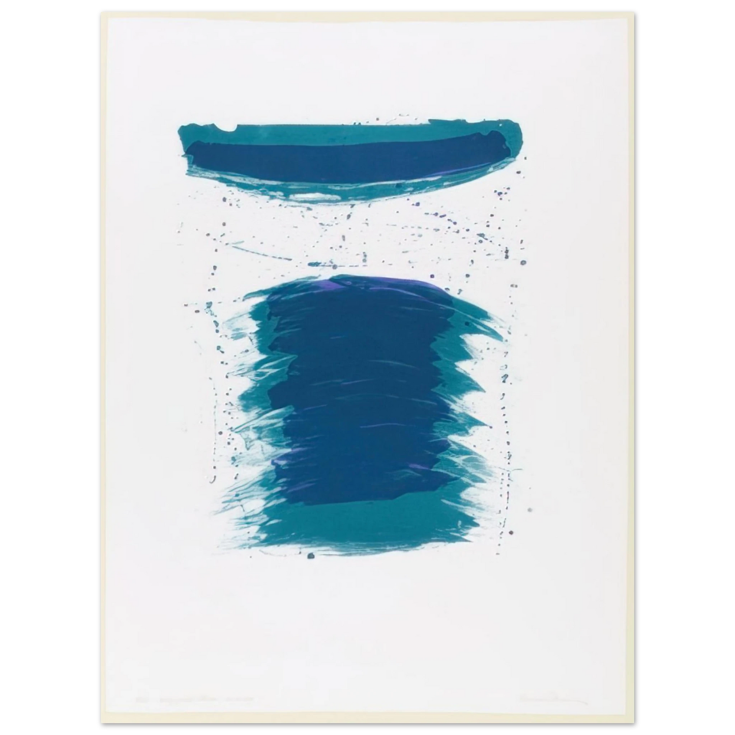 Sam Francis - Very First Stone  75x100 cm / 30x40inches Fine Art Poster