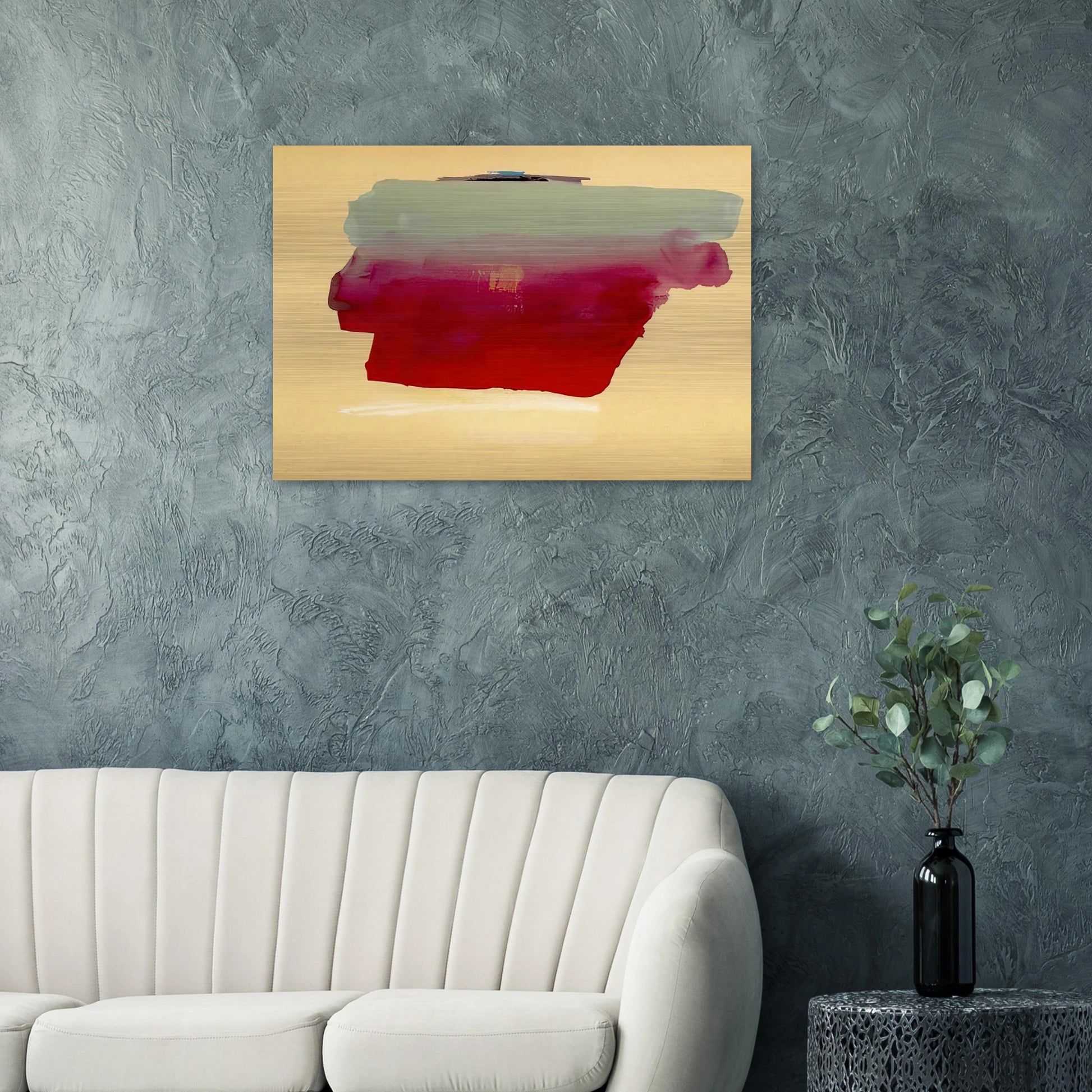 Robinson s Wrap - 1974 - Helen Frankenthaler Brushed Aluminum Print - 70x100 cm / 28x40 inches | Helen Frankenthaler Aluminum Print | Helen Frankenthaler Prints