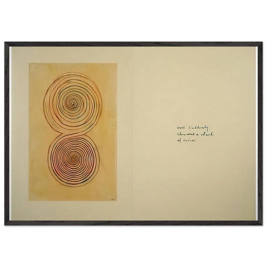 SUBLIMATION 2002 2 - Louise Bourgeois 70x100 cm / 28x40 inches Framed Art Print – Black Wooden Frame