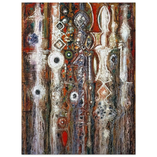 Richard Pousette-Dart - Illumination Gothic - 1958  75x100 cm / 30x40inches Fine Art Poster