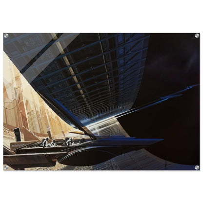 Syd Mead - Syd Mead Acrylic Print - 70x100 cm / 28x40″ inches | Syd Mead Wall Art | Syd Mead Prints
