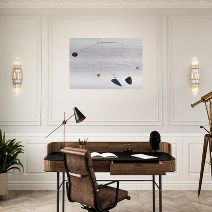 MOBILE 1932 - Alexander Calder Brushed Aluminum Print - 70x100 cm / 28x40 inches | Alexander Calder Aluminum Print | Alexander Calder Prints