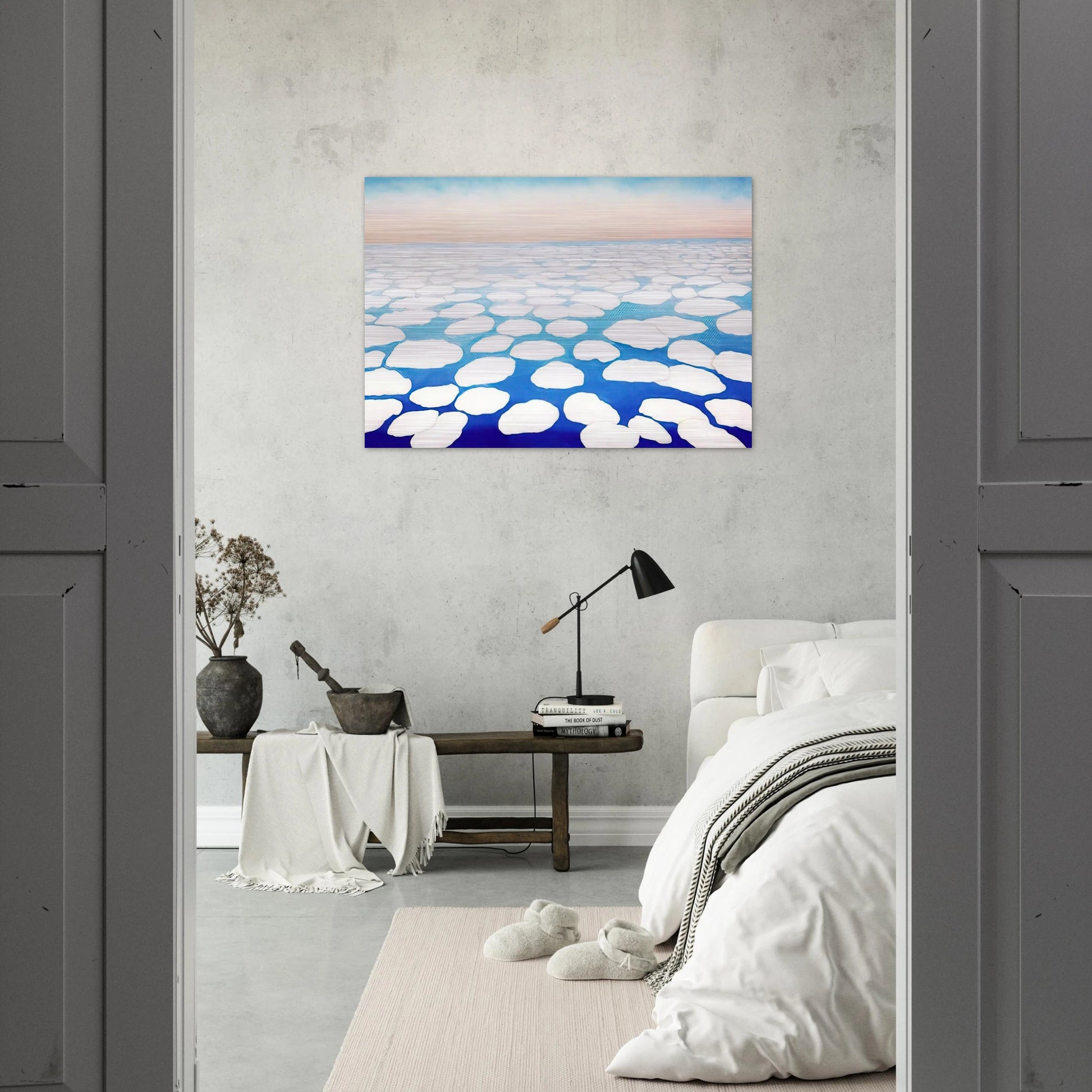 Sky Above the Clouds II - Georgia O'Keeffe Brushed Aluminum Print - 70x100 cm / 28x40 inches | Georgia O'Keeffe Aluminum Print | Georgia O'Keeffe Prints