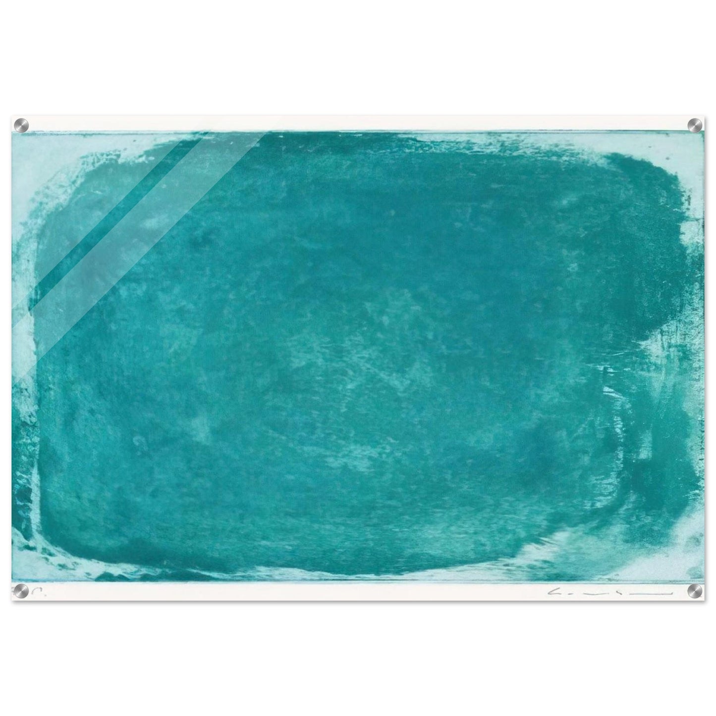 UNTITLED 1992 - Gotthard Graubner Acrylic Print - 70x100 cm / 28x40″ inches