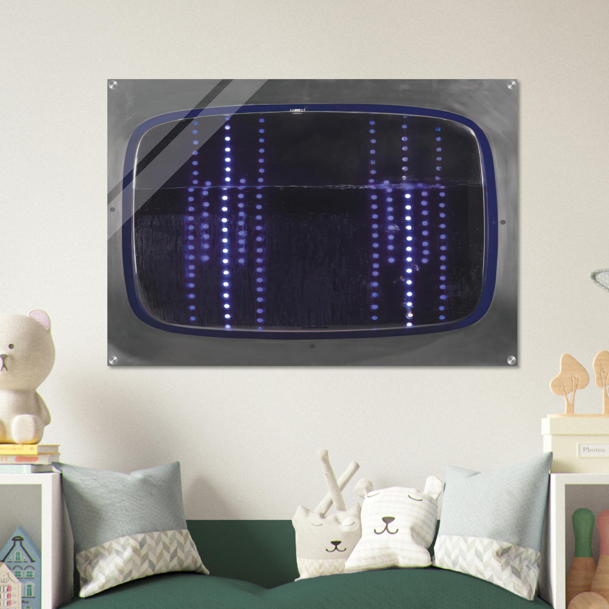 Televisor Hidraulizado 2 - 1956 - Gyula Kosice Acrylic Print - 70x100 cm / 28x40″ inches