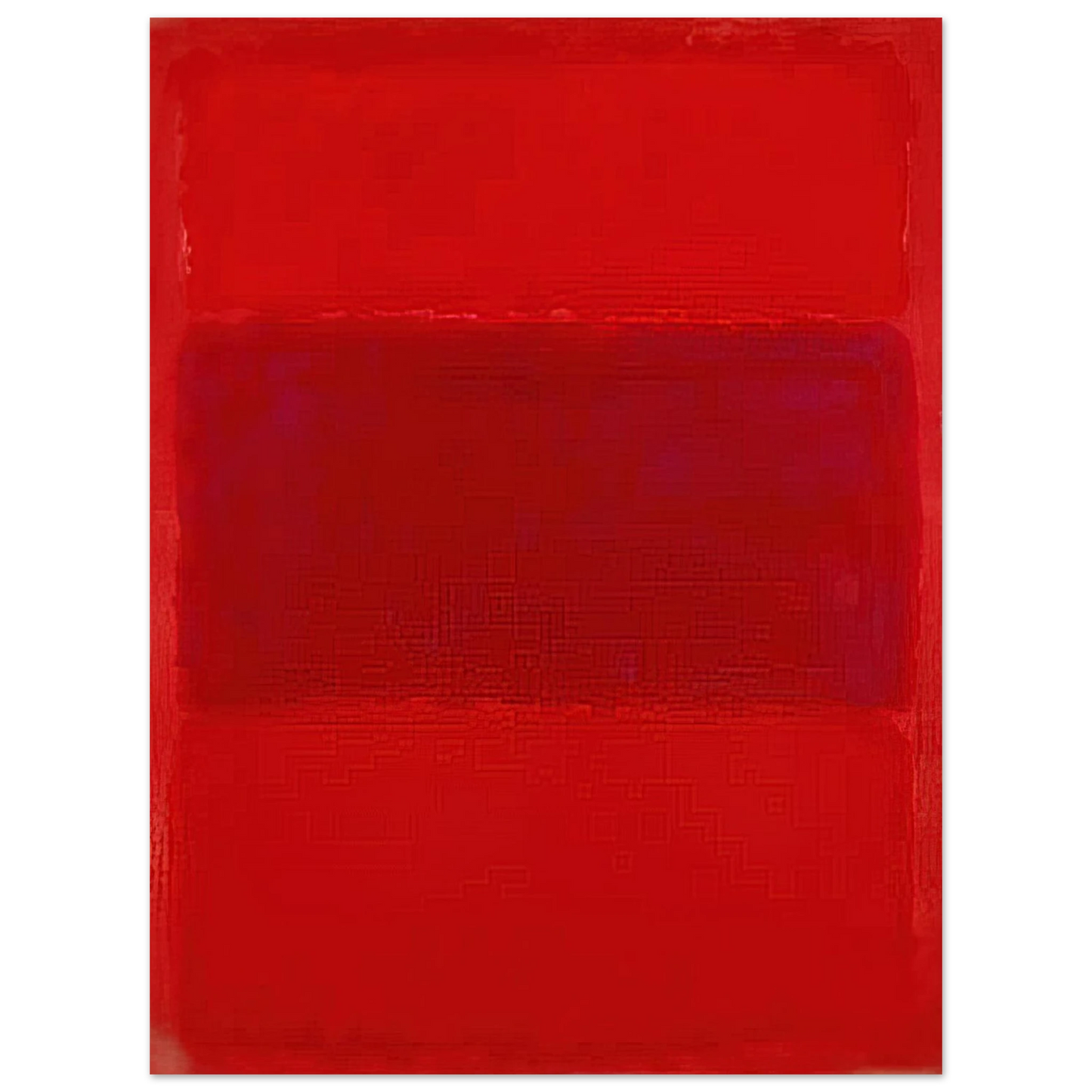Mark Rothko - No.301 - 1959 Wall Art - 30x40 cm / 12x16 inches - Premium Wooden Framed Poster With Fine Art Paper - Wood frame