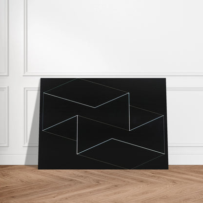 F M E 5 1962 - Josef Albers Brushed Aluminum Print - 70x100 cm / 28x40 inches | Josef Albers Aluminum Print | Josef Albers Prints