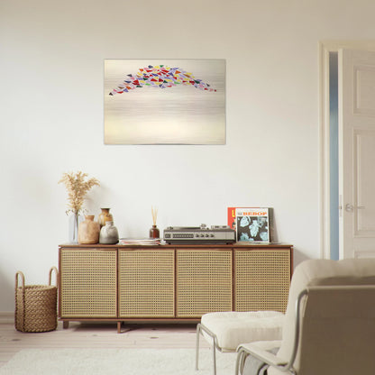 Texas Arch I - Post-Painterly Abstraction - Robert Goodnough Brushed Aluminum Print - 70x100 cm / 28x40 inches | Robert Goodnough Aluminum Print | Robert Goodnough Prints