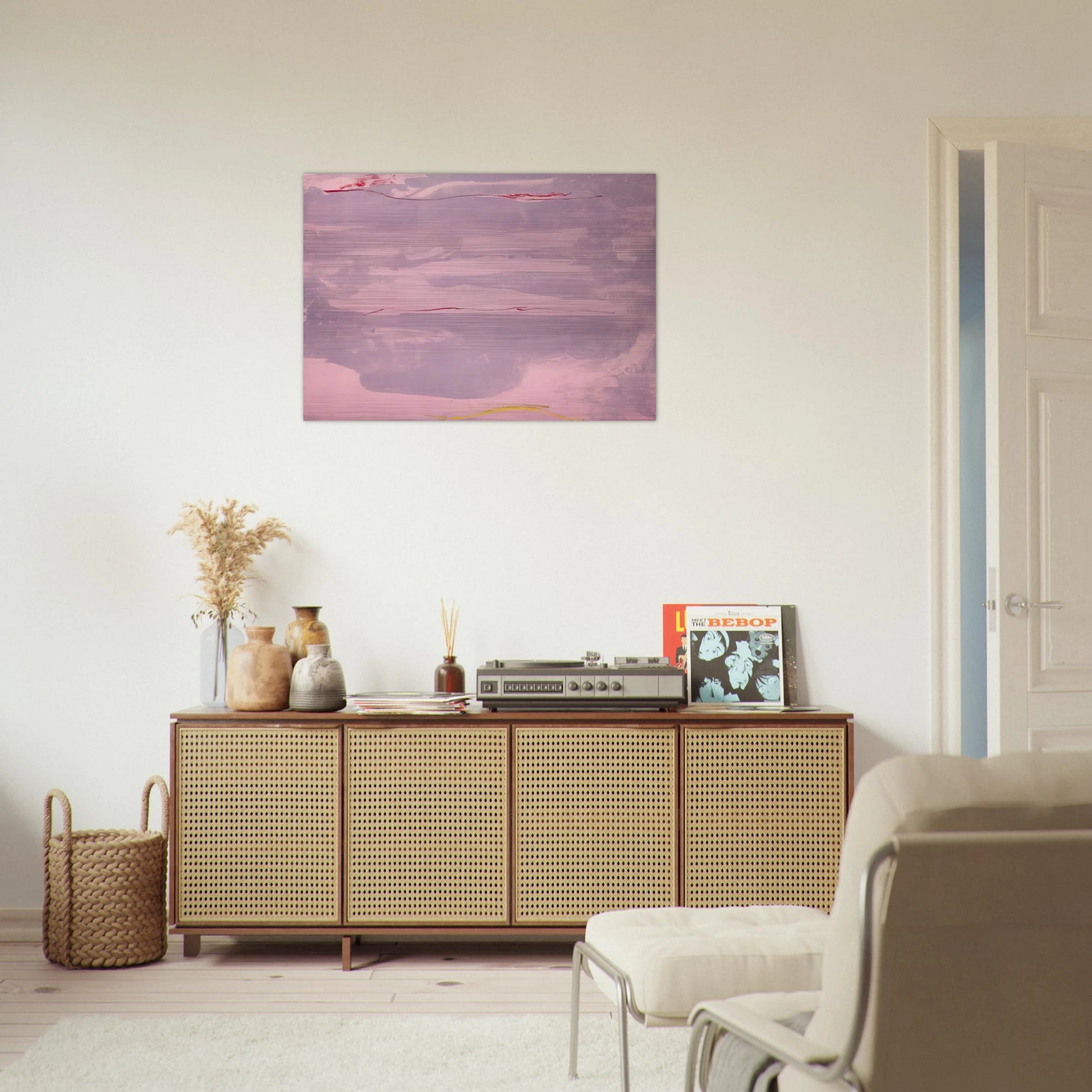 Dream Walk - 1977 - Helen Frankenthaler Brushed Aluminum Print - 70x100 cm / 28x40 inches | Helen Frankenthaler Aluminum Print | Helen Frankenthaler Prints