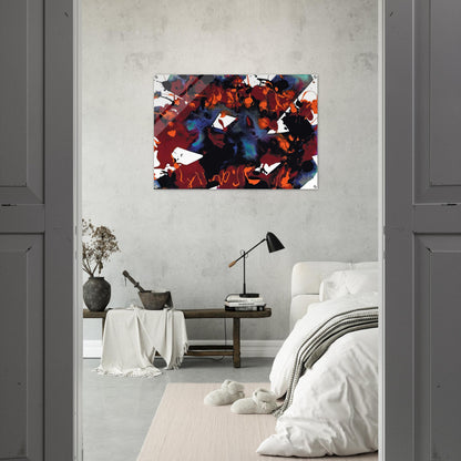 Untitled  SFP94-149  SFF 1819  - Sam Francis Acrylic Print - 70x100 cm / 28x40″ inches | Sam Francis Wall Art | Sam Francis Prints