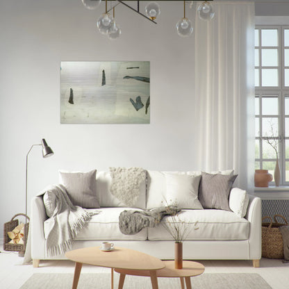 ABSTRACT COMPOSITION - Salvador Dali Brushed Aluminum Print - 70x100 cm / 28x40 inches | Salvador Dali Aluminum Print | Salvador Dali Prints