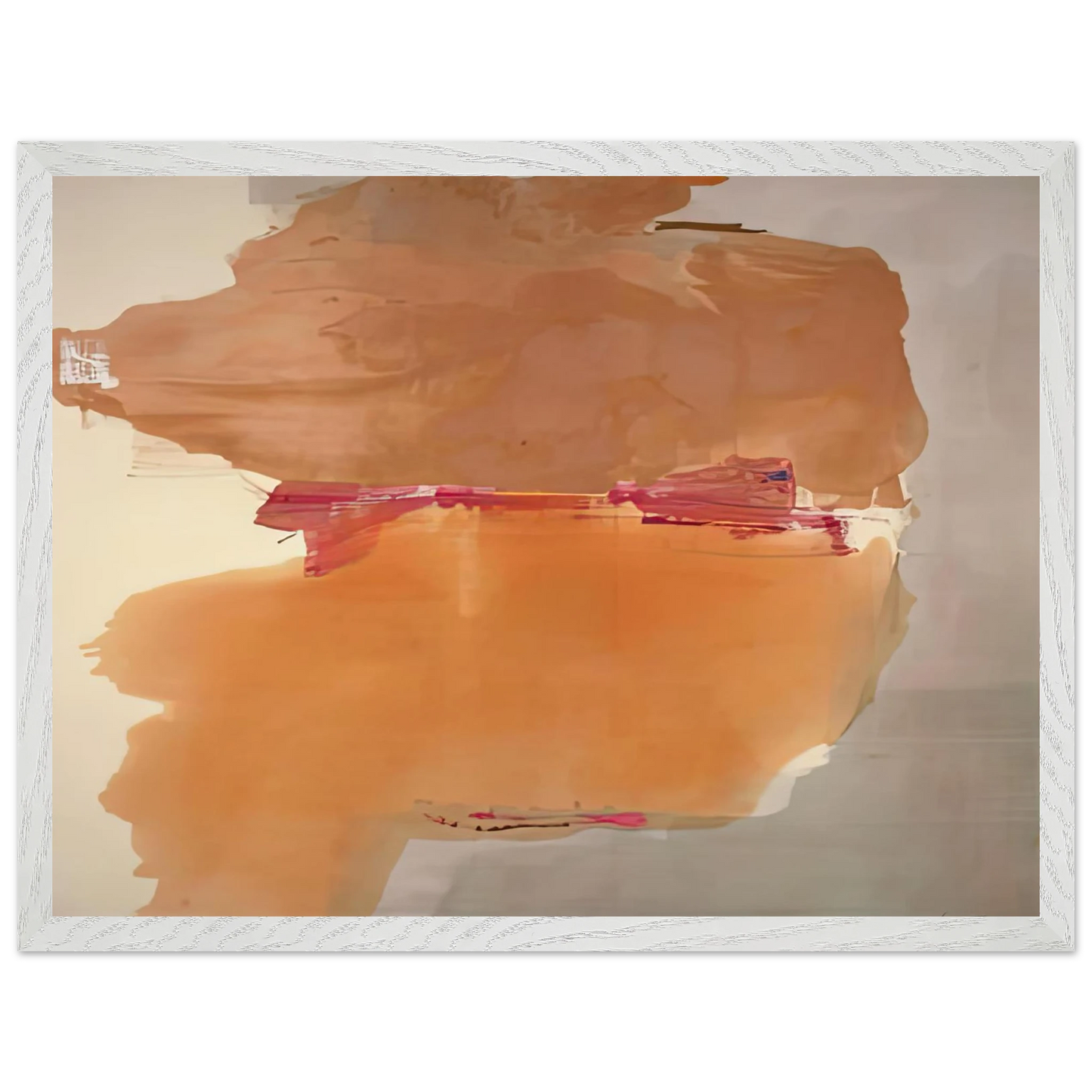 Helen Frankenthaler - Sphinx, 1976- Wall Art - 21x29.7 cm / 8x12" - Premium Wooden Framed Poster With Fine Art Paper-canvas - Black frame
