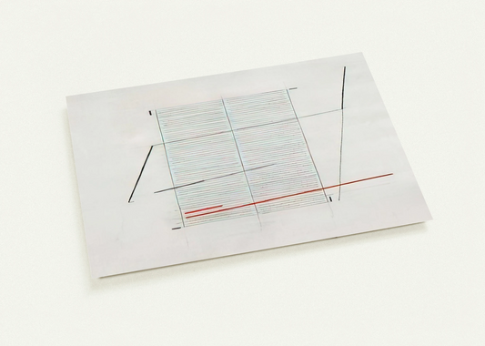 Acrilico K - 1979 By Bice Lazzari Pack of 10 Post Cards | Bice Lazzari Post Cards | A6 (10.5 x 14.8 cm) - 4.1 x 5.8 inches