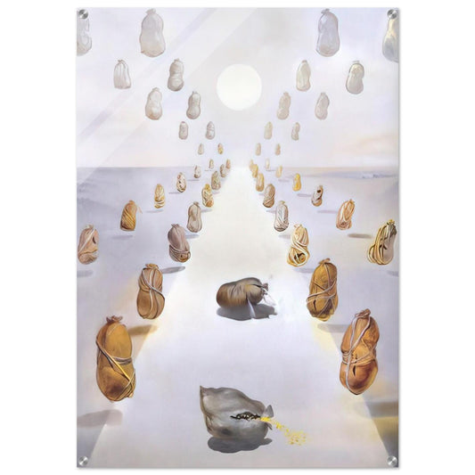 THE PATH OF ENIGMAS SECOND VERSION - Salvador Dali Acrylic Print - 70x100 cm / 28x40″ inches