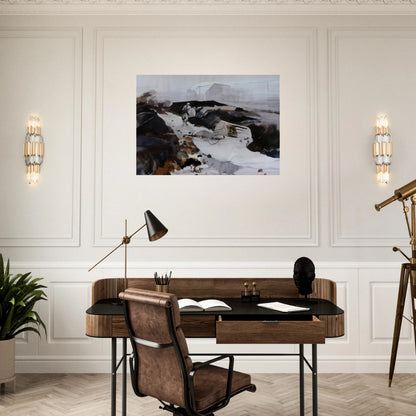 THE WHITE DORY 1941 - Andrew Wyeth Brushed Aluminum Print - 70x100 cm / 28x40 inches | Andrew Wyeth Aluminum Print | Andrew Wyeth Prints