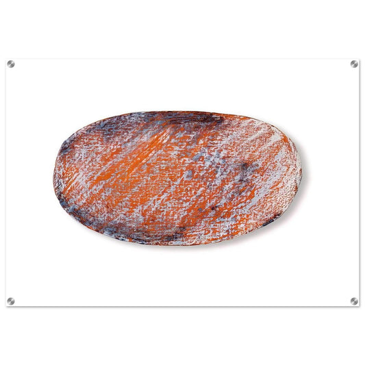 Ohne Titel für Peter Dibke - 1970 - Blinky Palermo Acrylic Print - 70x100 cm / 28x40″ inches