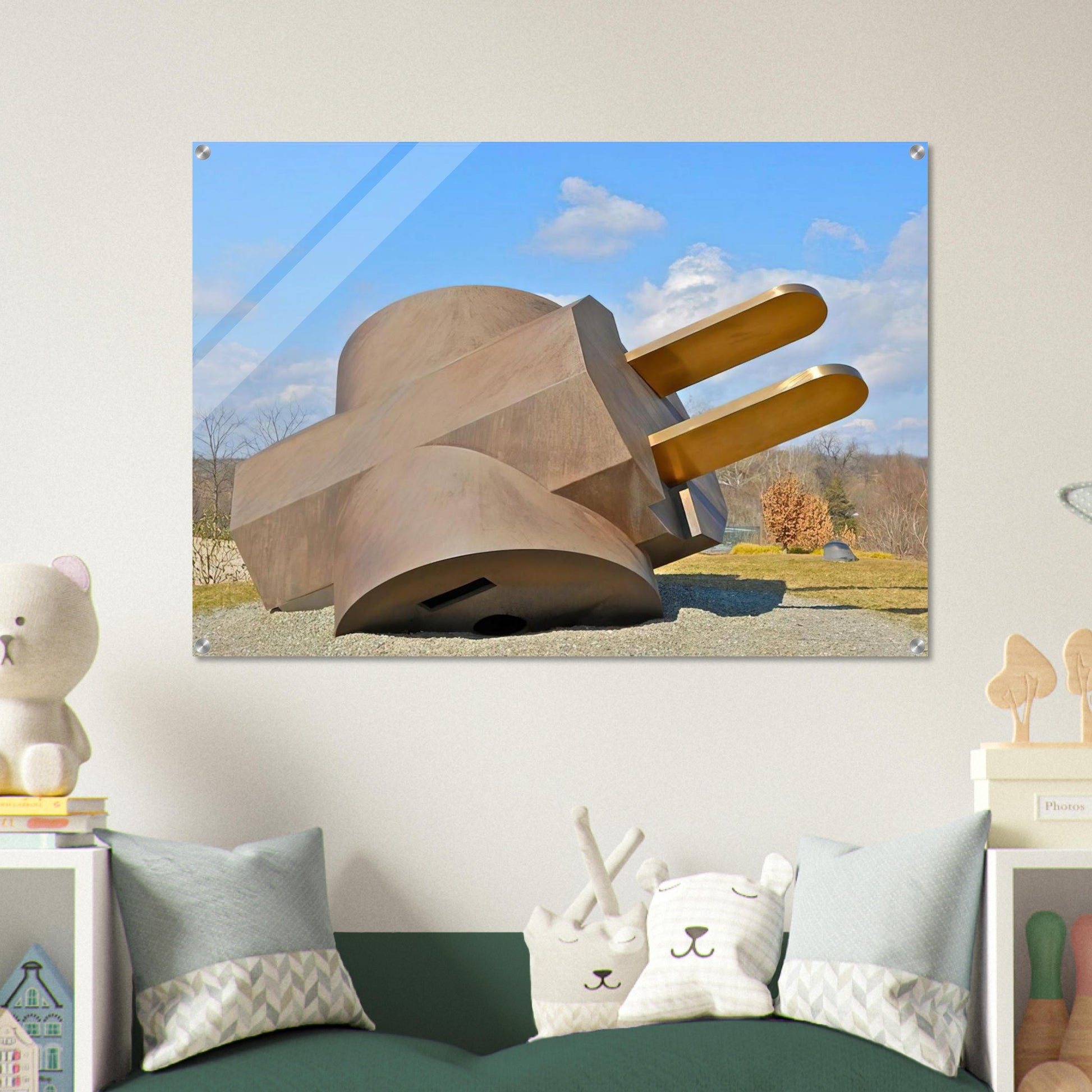 PLUG 1970 - Claes Oldenburg Acrylic Print - 70x100 cm / 28x40″ inches