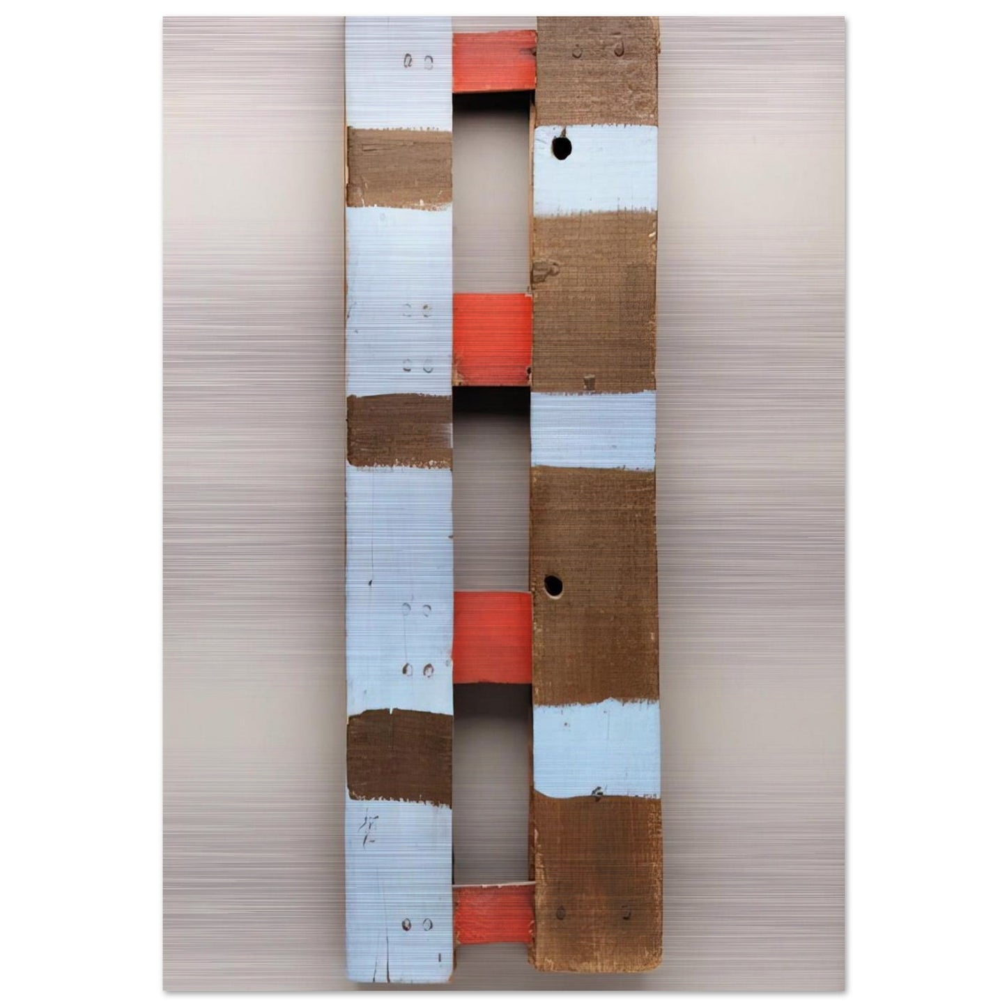 Ladder - 1968 - Betty Parsons Brushed Aluminum Print - 70x100 cm / 28x40 inches | Betty Parsons Aluminum Print | Betty Parsons Prints