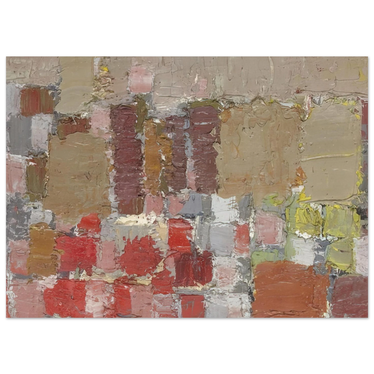 Nicolas de Stael - Composition - Art Informel Fine Art Poster