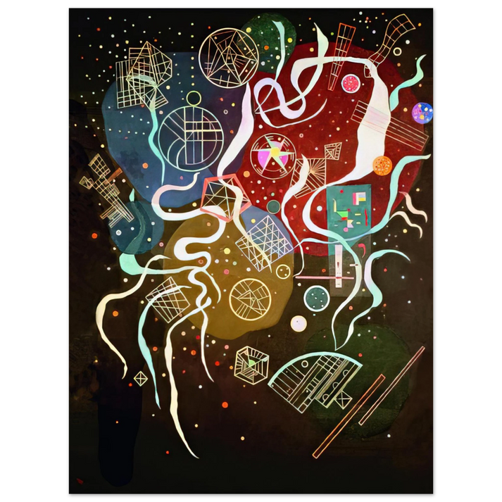 Wassily Kandinsky - MOVEMENT I 1935  75x100 cm / 30x40inches Fine Art Poster