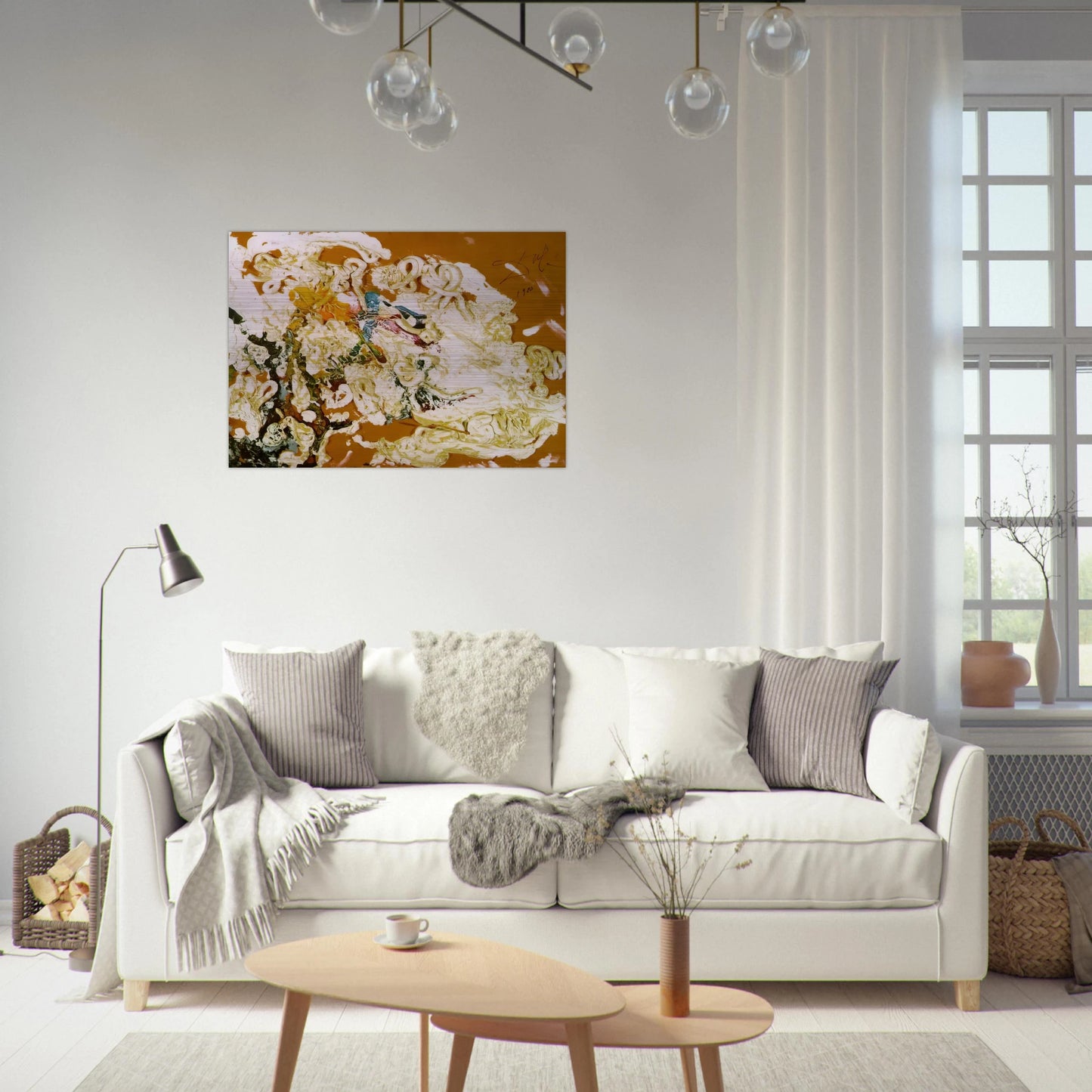 ARABS - Salvador Dali Brushed Aluminum Print - 70x100 cm / 28x40 inches | Salvador Dali Aluminum Print | Salvador Dali Prints