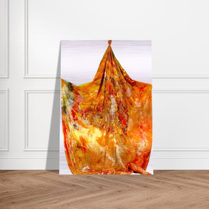 Mars at Angles - Sam Gilliam Brushed Aluminum Print - 70x100 cm / 28x40 inches | Sam Gilliam Aluminum Print | Sam Gilliam Prints
