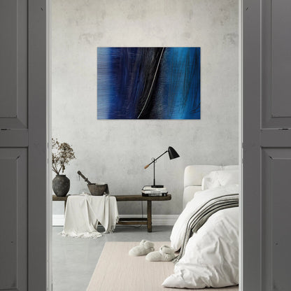 Untitled T1962-L7 - 1962 - Hans Hartung Brushed Aluminum Print - 70x100 cm / 28x40 inches | Hans Hartung Aluminum Print | Hans Hartung Prints