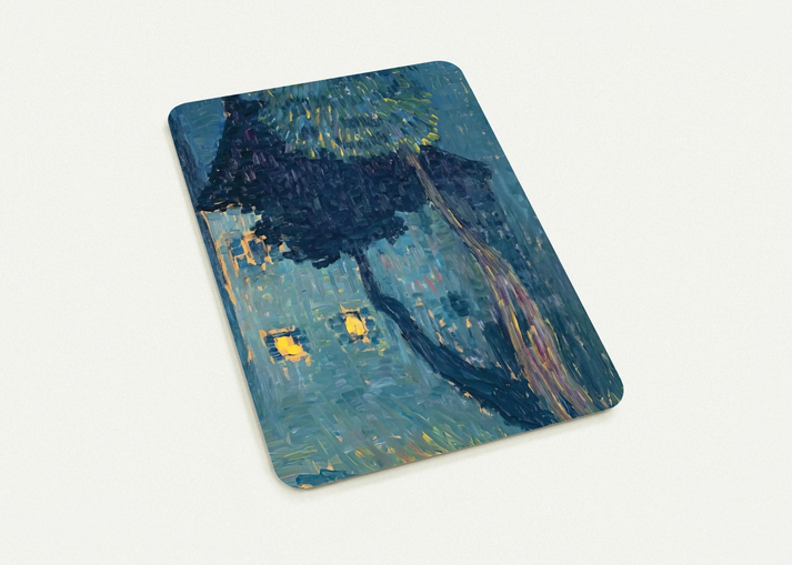 COTTAGE IN THE WOODS 1903 By Alexej von Jawlensky Pack of 10 Post Cards | Alexej von Jawlensky Post Cards | A6 (10.5 x 14.8 cm) - 4.1 x 5.8 inches