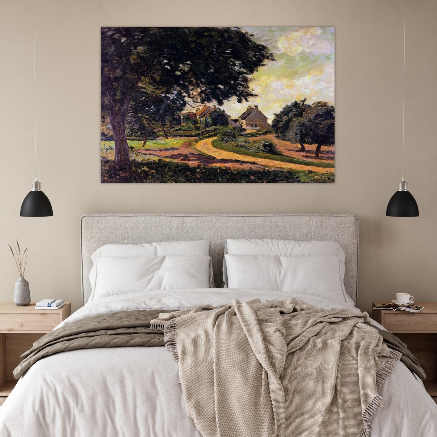 Après la pluie - 1885 - Armand Guillaumin Art Prints - 100x150 cm / 40x60″ inches | Armand Guillaumin Poster | Armand Guillaumin Prints