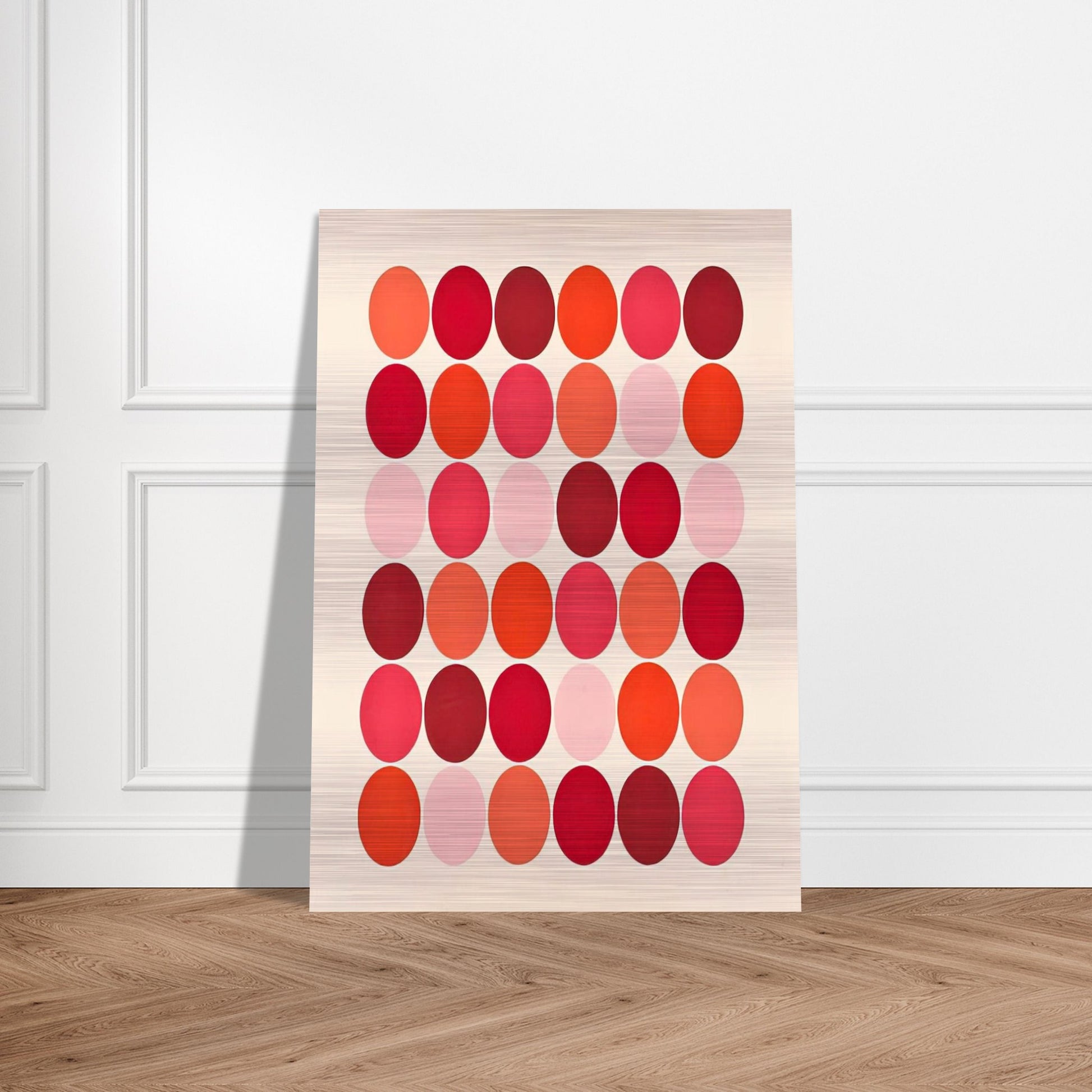 Red - 1966 - Thomas Downing Brushed Aluminum Print - 70x100 cm / 28x40 inches | Thomas Downing Aluminum Print | Thomas Downing Prints
