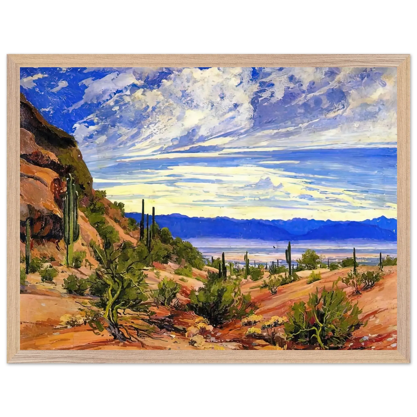 Maynard Dixon - WASHOE WICKIUP 1919 Wall art - A1 (59.4 x 84.1  cm) - Fine Art Poster - -