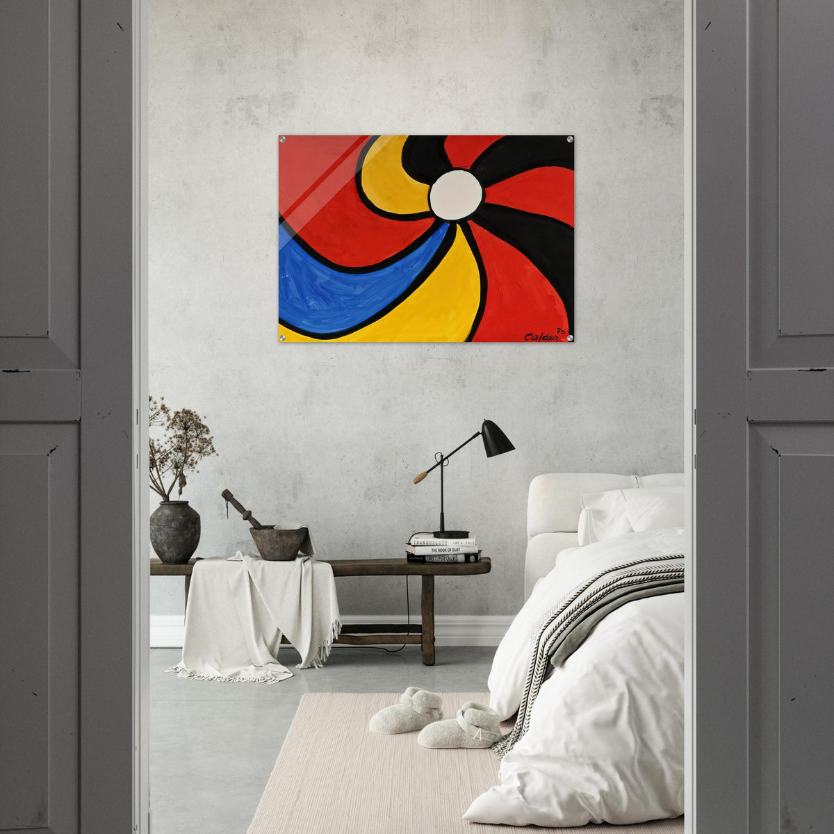 THE BIG WHEEL 1970 - Alexander Calder Acrylic Print - 70x100 cm / 28x40″ inches