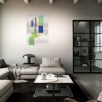 Lucidus Ordo - Hans Hofmann Brushed Aluminum Print - 70x100 cm / 28x40 inches | Hans Hofmann Aluminum Print | Hans Hofmann Prints