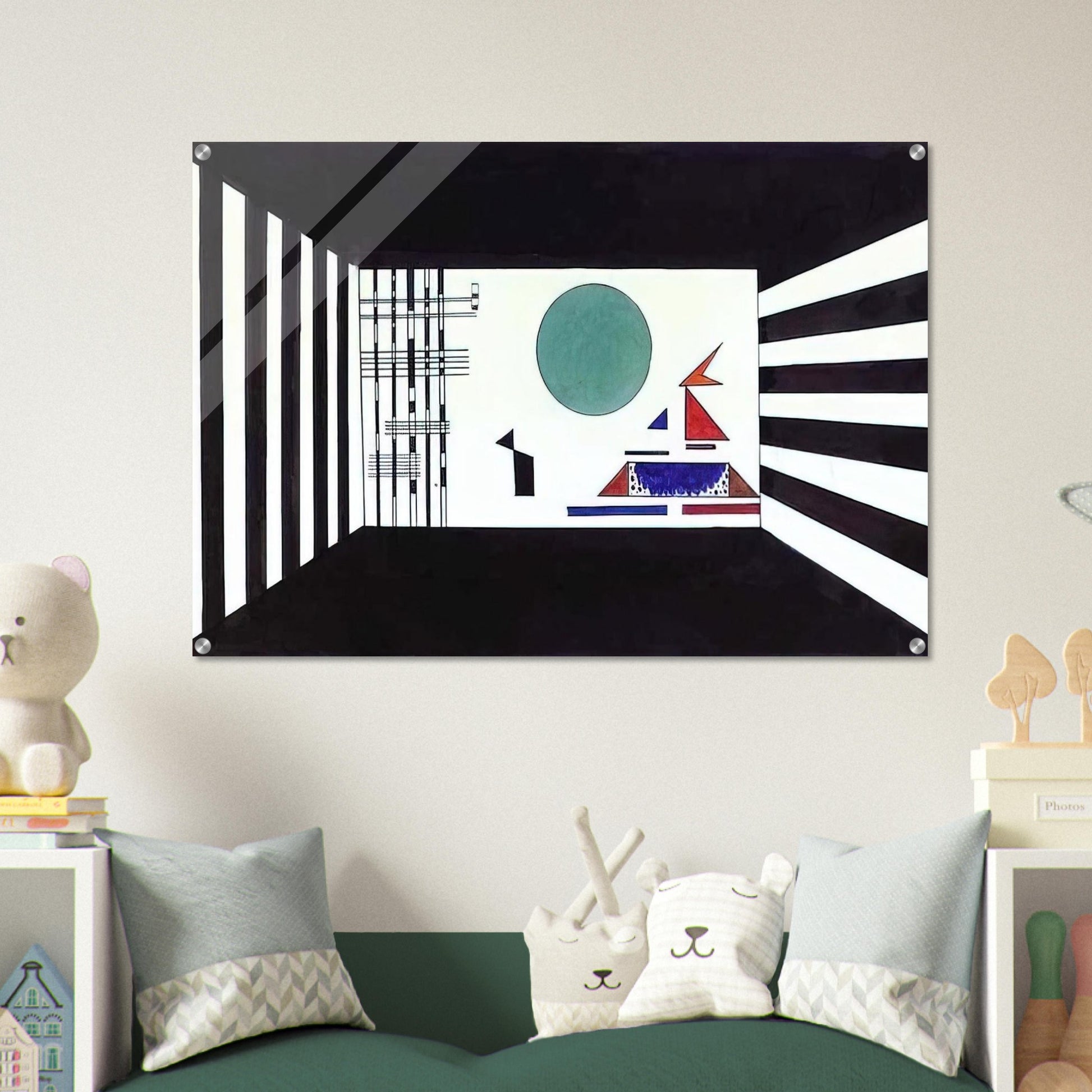 NOT_DETECTED_189367 - Wassily Kandinsky Acrylic Print - 70x100 cm / 28x40″ inches