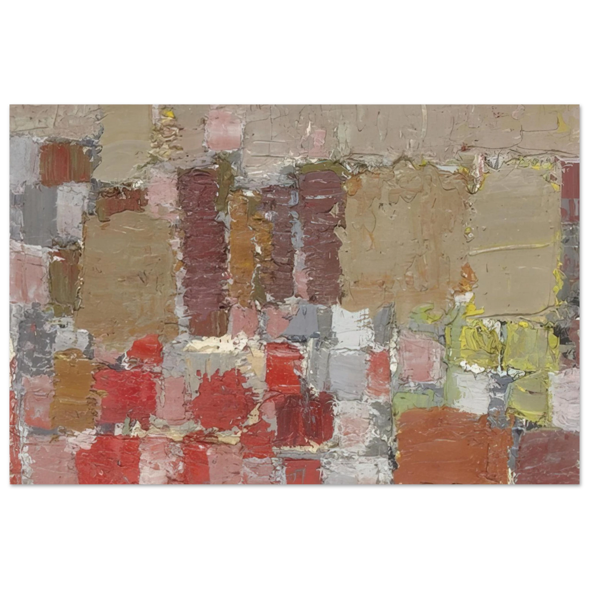 Nicolas de Stael - Composition - Art Informel Fine Art Poster