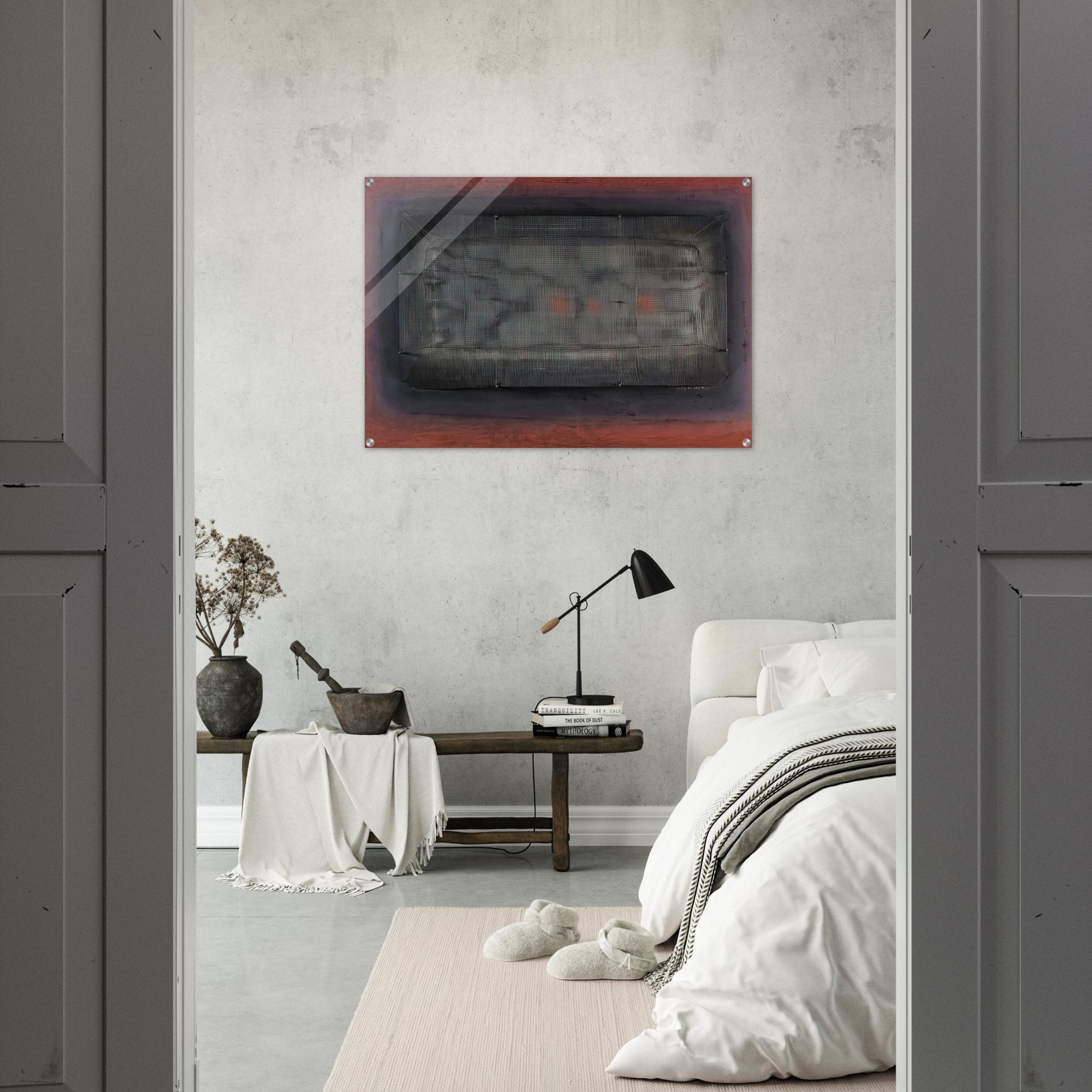 Espejismo - Art Informel - Manuel Rivera Acrylic Print - 70x100 cm / 28x40″ inches | Manuel Rivera Wall Art | Manuel Rivera Prints