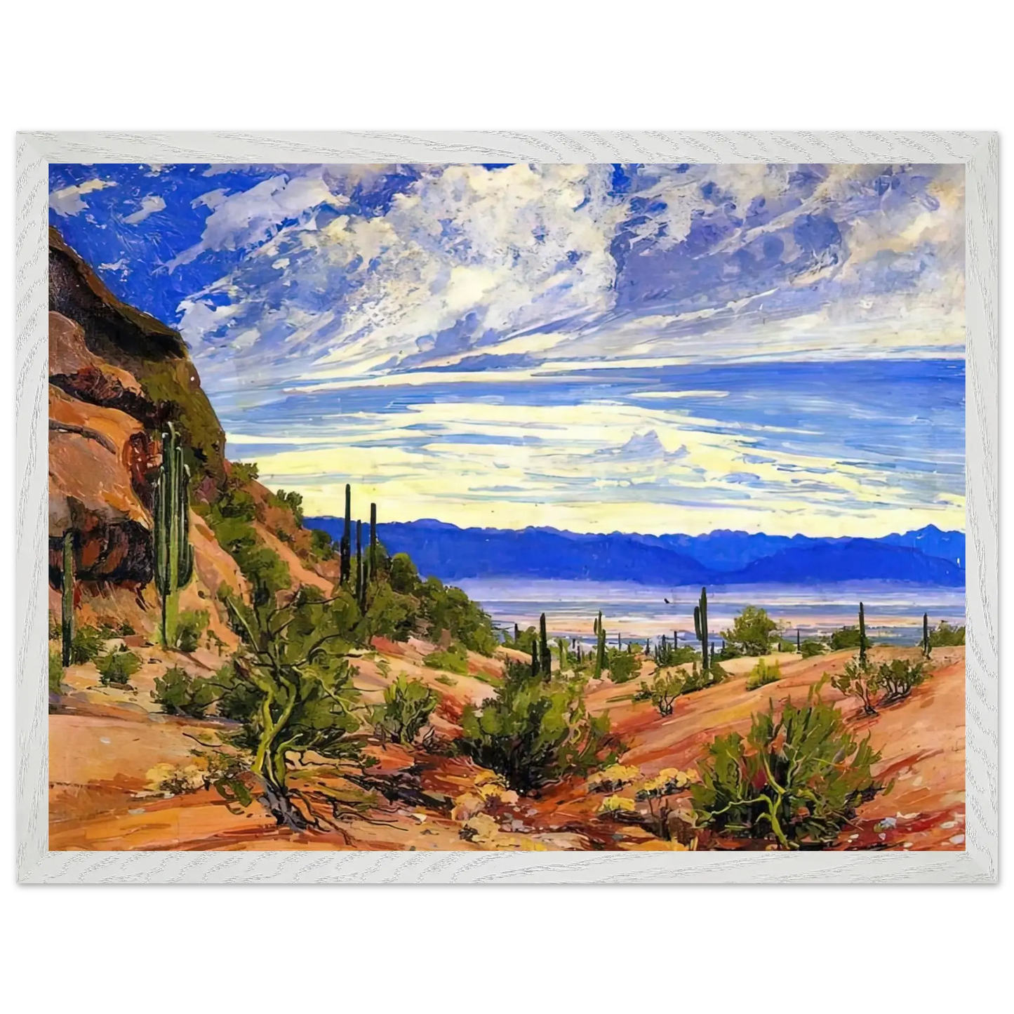 Maynard Dixon - WASHOE WICKIUP 1919 Wall art - 30x40 cm / 12x16 Inches - Fine Art Poster - -