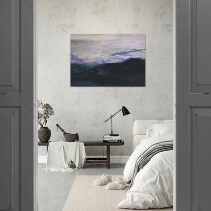 15 02 2001 2001 - Zao Wou-Ki Brushed Aluminum Print - 70x100 cm / 28x40 inches | Zao Wou-Ki Aluminum Print | Zao Wou-Ki Prints