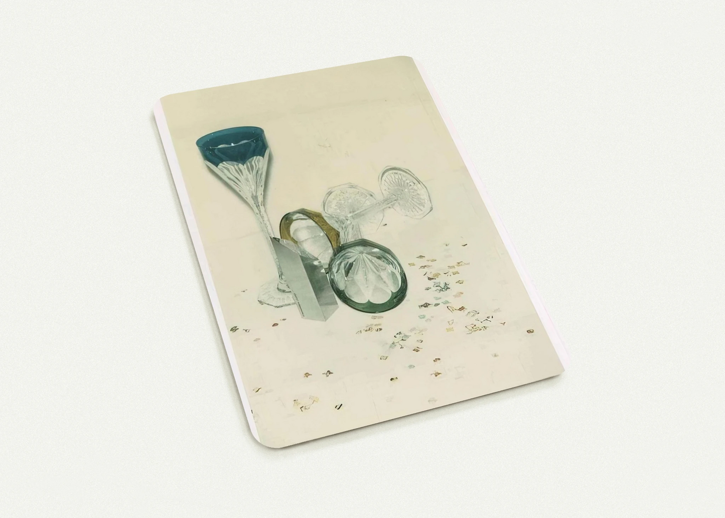 Committee 2000 Champagne Glasses By Andy Warhol Pack of 10 Post Cards | Andy Warhol Post Cards | A6 (10.5 x 14.8 cm) - 4.1 x 5.8 inches