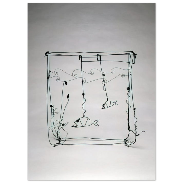 Alexander Calder - GOLDFISH BOWL 1929 Fine Art Poster