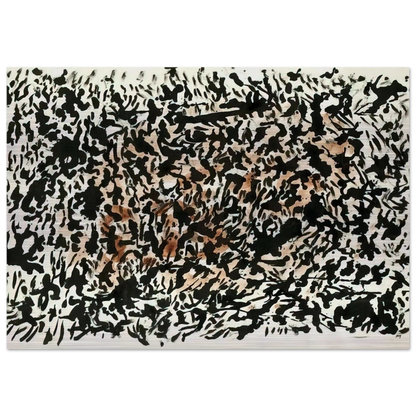 Untitled - 1979 - Henri Michaux Brushed Aluminum Print - 70x100 cm / 28x40 inches | Henri Michaux Aluminum Print | Henri Michaux Prints